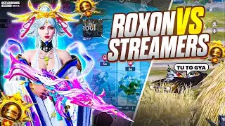 Steamers Got Shocked 😱 | Roxon Vs Streamers 🔥 | BGMI