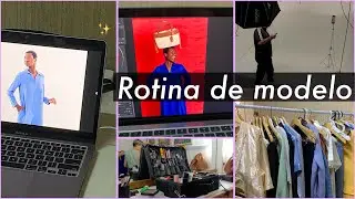 Como é trabalhar como modelo - rotina / um dia como modelo comercial