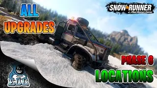 Snowrunner All Upgrades Locations (Phase 6 DLC)