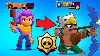 ОТ НУБА ДО ПРО В БРАВЛ СТАРС НУБИК ИГРАЕТ В BRAWL STARS