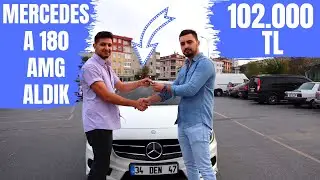 102.000 TL MERCEDES A180 AMG ALDIK !