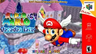 Super Mario 64: Decades Later - ROM Hack [N64]