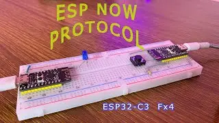 Controlling LED with ESP32 and ESP-Now | ESP32-C3F4 Tutorial