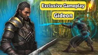 Exclusive gameplay of Gideon 🤯 | New Epic Hero | Shadow Fight 4 Arena