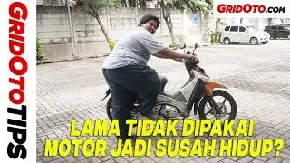 Cara Menghidupkan Motor yang Lama Tidak Dipakai | How To | GridOto Tips