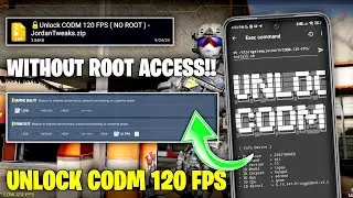 🔧Unlock CODM 120 FPS Module ( No Root ) In Any Android Phone 📱