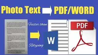 How to Convert Image Text to PDF/WORD on Android