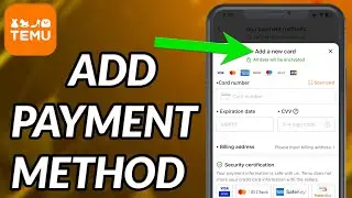 How To Add Payment Method On TEMU