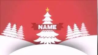 Christmas After Effects 2D Intro Template - FREE DOWNLOAD