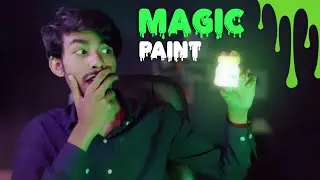 Painting with Magical paint 😱✨