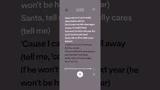 Santa Tell Me (Sped up) 