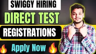 Swiggy Announced Direct Referral Hiring | Direct Test Hiring | OFF Campus | 2024, 2023 Batch Hiring