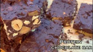 High protein chocolate bar | keto and low carb