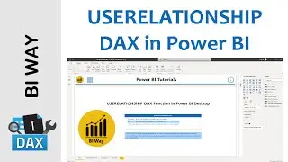 DAX Language - USERELATIONSHIP Function in Power BI