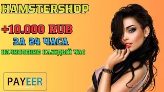 Хороший заработок на проекте  💰 HamsterShop  📢 Экономическая игра с выводом реальных денег 2024г