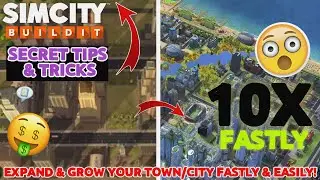 SimCity BuildIt Tips & Tricks To Grow Fastly At 10X Speed! 🤑 | Increase Level In SimCity BuildIt! 📈