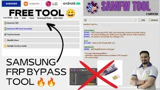 free samsung frp bypass tool 2023 | free samsung frp bypass tool | samfw frp tool