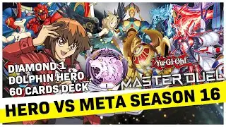 Yu-Gi-Oh! Master Duel - HERO Diamond 1 Season 16 🔥