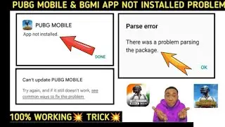 How To Fix Pubg Mobile App Not Installed| Pubg Mobile/Lite Not Installed Error | I Cant Install