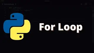 [13] For Loop in Python with Example | Python for Beginners