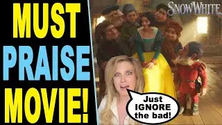 Disney Shills PRAISE Woke Snow White Teaser Trailer | Rachel Zegler