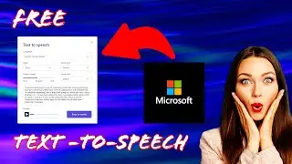 FREE Text to Speech (AI Voice Generator) Software by MICROSOFT