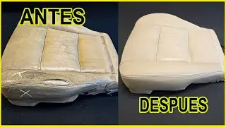 Para Principiantes  - Reparacion  de ASIENTO DE MOTORISTA BASICA