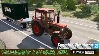 Silverrun Lumber Inc | Episode 5 | Clearing the Steel Mill Lot | Farming Simulator 22