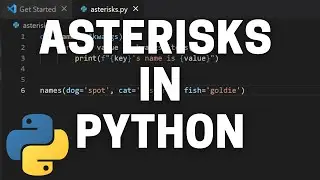 What is *args in Python and Other Asterisk Uses - Asterisks in Python Tutorial