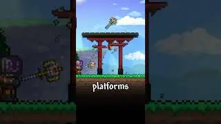 Quick Torii Gate Building Tips in Terraria ⛩️ #terraria