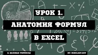 Excel Анатомия формул #excel #excelформулы