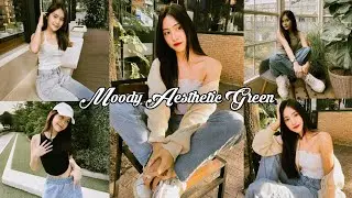 HOW TO EDIT PRESETS MOODY AESTHETIC GREEN IN LIGHTROOM MOBILE