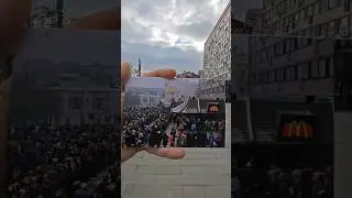 НА ФОТО более 30 лет РАЗНИЦЫ!Открытие Макдональдс.Москва!