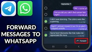 How To Send Messages From Telegram To WhatsApp