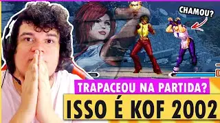 OPONENTE TRAPACEIRO E AINDA CHAMOU? OLHA O QUE ACONTECEU NESSA PARTIDA DE KOF 2002 ONLINE!!!