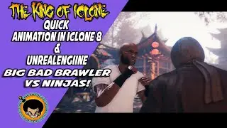 King Of Iclone :Kick and Punch Ninja Demo! Iclone 8 and Unreal engine 5 animation! Enjoy!