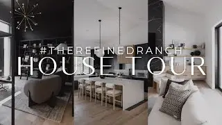 House Tour of a High Contrast + Modern Renovation | THELIFESTYLEDCO #TheRefinedRanch