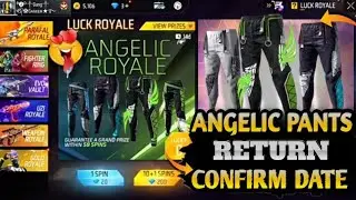 Free Fire LUCK ROYALE ANGELIC ROYALE 