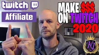 Twitch Affiliate - MAKE 💲MONEY💲 STREAMING ON TWITCH - How To Get Affiliated