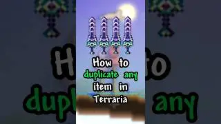 How to duplicate any item in Terraria (1.4.4)