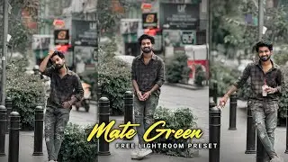 Mate Green lightroom preset | Free lightroom preset | Lightroom photo editing | free preset |