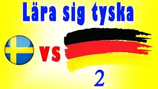 Lär dig tyska på svenska | För nybörjare | Lektion 2