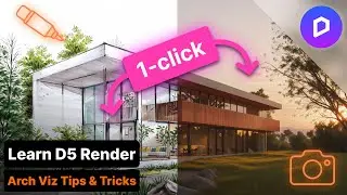 D5 Render 2.9 AI Enhancer & Style Transfer How-To (Guide)