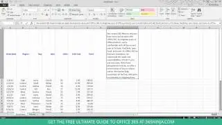 How to make text appear on multiple lines (wrap text) in Excel