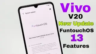 Vivo V20 New Update Funtouch OS 13 Features | Android 13 Tips & Tricks 🔥🔥🔥