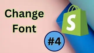 How to change font in shopify