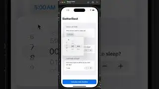 SWIFTUI PROJECT 4 #codingjourney  #softwaredevelopment #fourthproject #uiproject #betterrest