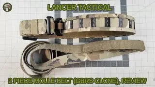 Lancer Tactical Airsoft 1.75 MOLLE Belt (GBRS clone), review