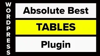 The BEST Free Plugin for Awesome TABLES in Wordpress