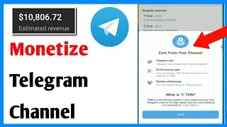 Telegram Channel Monetization | How To Monetize Telegram Channel